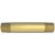 Brasstech 450/06 1/2" Ips X 4" Brass Nipple in Antique Brass