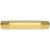 Brasstech 450/01 1/2" Ips X 4" Brass Nipple in Forever Brass (PVD)