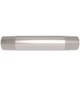 Brasstech 450/20 1/2" Ips X 4" Brass Nipple in Stainless Steel (PVD)