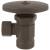 Brasstech 401/10B Solid Brass Angle Valve With 1/2" Ips Inlet in Oil Rubbed Bronze