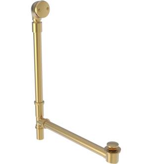 Brasstech 111-2962/24S Brasstech Tub / Shower Drains in Satin Gold - PVD
