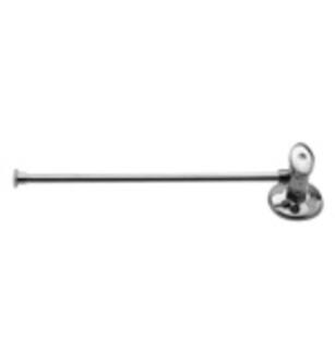 Brasstech 495/26 Toilet Angle Supply With 1/2" Connections And Oval Handle in Polished Chrome