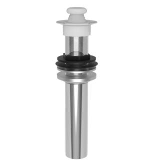 Brasstech 3201/52 Lift And Turn Drain Assembly Without Overflow in Matte White