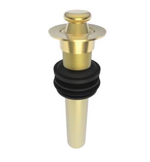 Brasstech 3201/03 Lift And Turn Drain Assembly Without Overflow in Polished Brass (Coated)