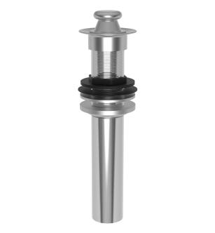 Brasstech 3201/20 Lift And Turn Drain Assembly Without Overflow in Stainless Steel (PVD)