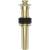 Brasstech 3203/24A Fully Polished Solid Brass Lift And Turn Pop Up Plug in French Gold (PVD)