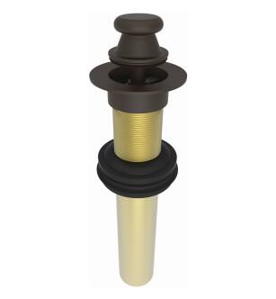 Brasstech 3203/10B Fully Polished Solid Brass Lift And Turn Pop Up Plug in Oil Rubbed Bronze