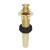 Brasstech 3203/03 Fully Polished Solid Brass Lift And Turn Pop Up Plug in Polished Brass (Coated)