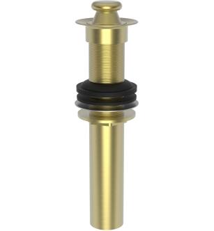 Brasstech 3203/04 Fully Polished Solid Brass Lift And Turn Pop Up Plug in Satin Brass (PVD)