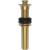 Brasstech 3203/10 Fully Polished Solid Brass Lift And Turn Pop Up Plug in Satin Bronze (PVD)