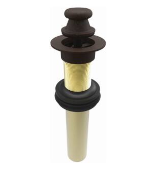 Brasstech 3203/VB Fully Polished Solid Brass Lift And Turn Pop Up Plug in Venetian Bronze