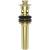 Brasstech 3202/01 Fully Polished Solid Brass Lift And Turn P.o. Plug With Overflow in Forever Brass (PVD)