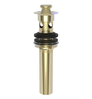 Brasstech 3202/24A Fully Polished Solid Brass Lift And Turn P.o. Plug With Overflow in French Gold (PVD)