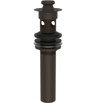 Brasstech 3202/10B Fully Polished Solid Brass Lift And Turn P.o. Plug With Overflow in Oil Rubbed Bronze