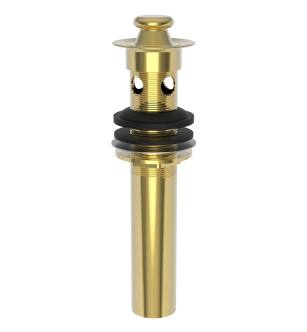 Brasstech 3202/24 Fully Polished Solid Brass Lift And Turn P.o. Plug With Overflow in Polished Gold (PVD)