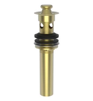 Brasstech 3202/04 Fully Polished Solid Brass Lift And Turn P.o. Plug With Overflow in Satin Brass (PVD)