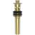 Brasstech 3202/04 Fully Polished Solid Brass Lift And Turn P.o. Plug With Overflow in Satin Brass (PVD)