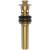 Brasstech 3202/10 Fully Polished Solid Brass Lift And Turn P.o. Plug With Overflow in Satin Bronze (PVD)