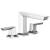 Brizo T67388-PC Vettis 6 7/8" Double Handle Deck Mounted Roman Tub Faucet in Chrome