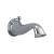 Brizo RP49094 Traditional 7" Wall Mount Pull-Up Diverter Tub Spout With Finish: Chrome