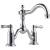 Brizo 65536LF-PC-ECO Tresa 8 3/4" Two Handle Widespread Bridge Lavatory Faucet - Less Drain Assembly - Eco 1.2 GPM in Chrome