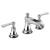 Brizo 65361LF-PCLHP-ECO Rook 4 3/4" Widespread Bathroom Sink Faucet - Less Handles in Chrome