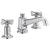 Brizo 65378LF-PCLHP Invari 4 1/4" Widespread Angled Spout 1.5 GPM Bathroom Sink Faucet - Less Handles in Chrome