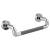 Brizo 699137-PC Litze 4 1/4" Center to Center Drawer Cabinet Pull with Knurling in Chrome
