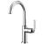 Brizo 61044LF-PC Litze 11 5/8" Single Handle Arc Spout Bar Kitchen Faucet with Industrial Handle in Chrome