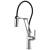 Brizo 63243LF-PC Litze 21 1/2" Single Handle Articulating Kitchen Faucet with Knurled Handle in Chrome