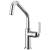 Brizo 61064LF-PC Litze 11 1/2" Single Handle Angled Spout Bar Kitchen Faucet with Industrial Handle in Chrome