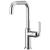 Brizo 61054LF-PC Litze 11 3/8" Single Handle Square Spout Bar Kitchen Faucet with Industrial Handle in Chrome