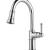 Brizo 63025LF-PC Artesso 15 3/4" Single Handle Deck Mounted Pull-Down Kitchen Faucet in Chrome