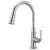 Brizo 63074LF-PC Rook 15 7/8" Single Handle Deck Mounted Pull-Down Kitchen Faucet in Chrome