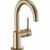 Brizo 65175LF-GL Odin 8 3/4" Single Handle Bathroom Sink Faucet in Luxe Gold