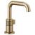 Brizo 65035LF-GL-ECO Litze 7 5/8" Single Handle Bathroom Sink Faucet - Eco 1.2 GPM in Luxe Gold added