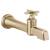 Brizo T65798LF-GL Levoir 2 1/2" Single Hole Wall Mount Bathroom Sink Faucet in Luxe Gold