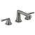 Brizo 65397LF-SLLHP Levoir 4" Three Hole Widespread Bathroom Sink Faucet - Less Handles in Luxe Steel