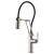 Brizo 63244LF-SS Litze 21 1/2" Articulating Kitchen Faucet with Industrial Handle in Stainless Steel