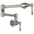 Brizo 62810LF-SS Traditional 6 1/2" Double Handle Wall Mount Pot Filler Kitchen Faucet in Stainless Steel