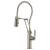 Brizo 63143LF-SS Litze 21 1/2" Single Handle Deck Mounted Articulating Kitchen Faucet in Stainless Steel