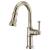 Brizo 63925LF-PN Artesso 14" Single Handle Deck Mounted Pull-Down Prep Kitchen Faucet in Polished Nickel