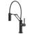 Brizo 64221LF-BL Solna 21 1/2" Single Handle Articulating Kitchen Faucet with Smart Touch Technology in Matte Black