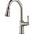 Brizo 63025LF-SS Artesso 15 3/4" Single Handle Deck Mounted Pull-Down Kitchen Faucet in Stainless Steel