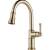 Brizo 63025LF-GL Artesso 15 3/4" Single Handle Deck Mounted Pull-Down Kitchen Faucet in Luxe Gold