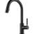 Brizo 64020LF-BL Solna 16 1/8" Single Handle Pull-Down Kitchen Faucet with Smart Touch Technology in Matte Black