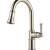 Brizo 64025LF-PN Artesso 15 5/8" Single Handle Pull-Down Kitchen Faucet with Smart Touch Technology in Polished Nickel