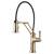 Brizo 63225LF-GL Artesso 20 7/8" Single Handle Deck Mounted Articulating Kitchen Faucet in Luxe Gold