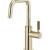 Brizo 61353LF-C-PN Litze Beverage Faucet with Square Spout and Knurled Handle in Polished Nickel