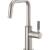 Brizo 61353LF-C-SS Litze Beverage Faucet with Square Spout and Knurled Handle in Stainless Steel